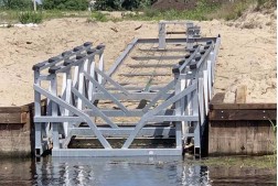 Вытяжной подъемник для катера до  5т