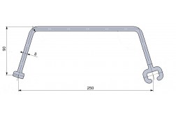 Шпунт ПВХ LD-250